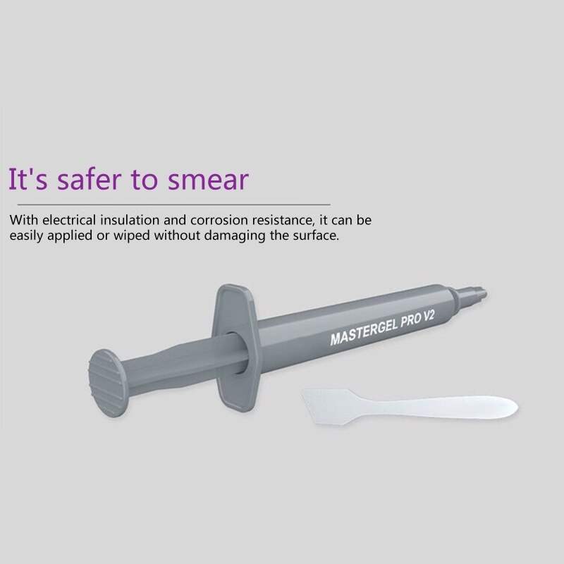 Thermal Grease Paste Silicone Mastergel Pro V2 for high performance CPU GPU grease Cooler Radiator Cooling