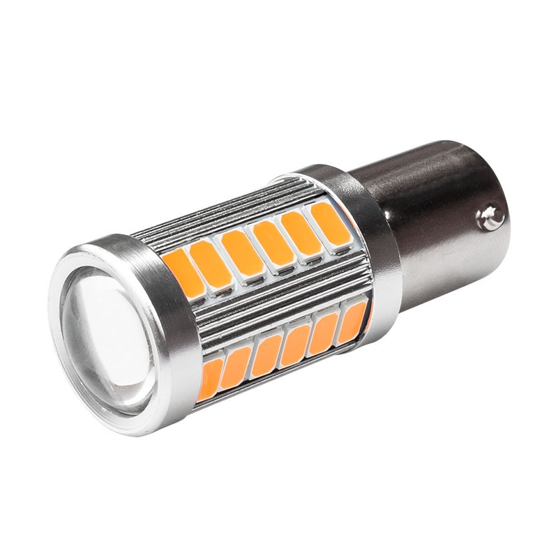 Clignotants de voitures, feux arrière, feux de stop, de voitures, P21W PY21W PR21W, 33 SMD, 1156 5630, blanc, rouge, jaune, LED