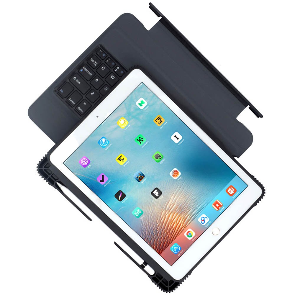 Caso de teclado para ipad pro 10.5 polegada 2017 com suporte lápis destacável teclado sem fio para ipad pro 10.5 "a1701 a1709 a1852
