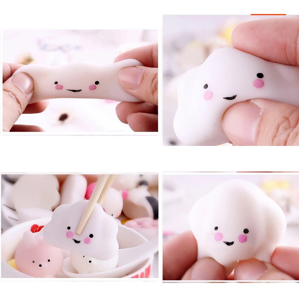 Ushihito Kawaii Nette Squishy Mini Kleine Wolke Weichen quetschen Drücken Sie Langsam steigend Telefon Gurt Brot Kuchen Kind Spielzeug Hobbie