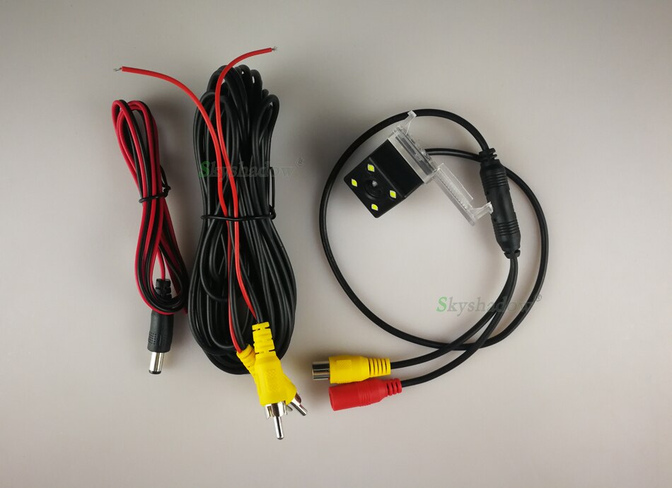 Auto CCD 4 LED Nachtsicht Sicherung Rückansicht Kamera Für Peugeot 301 308 408 508 C5 3008 307 DS5 DS6 Citroen C5 C4 C2 elyse