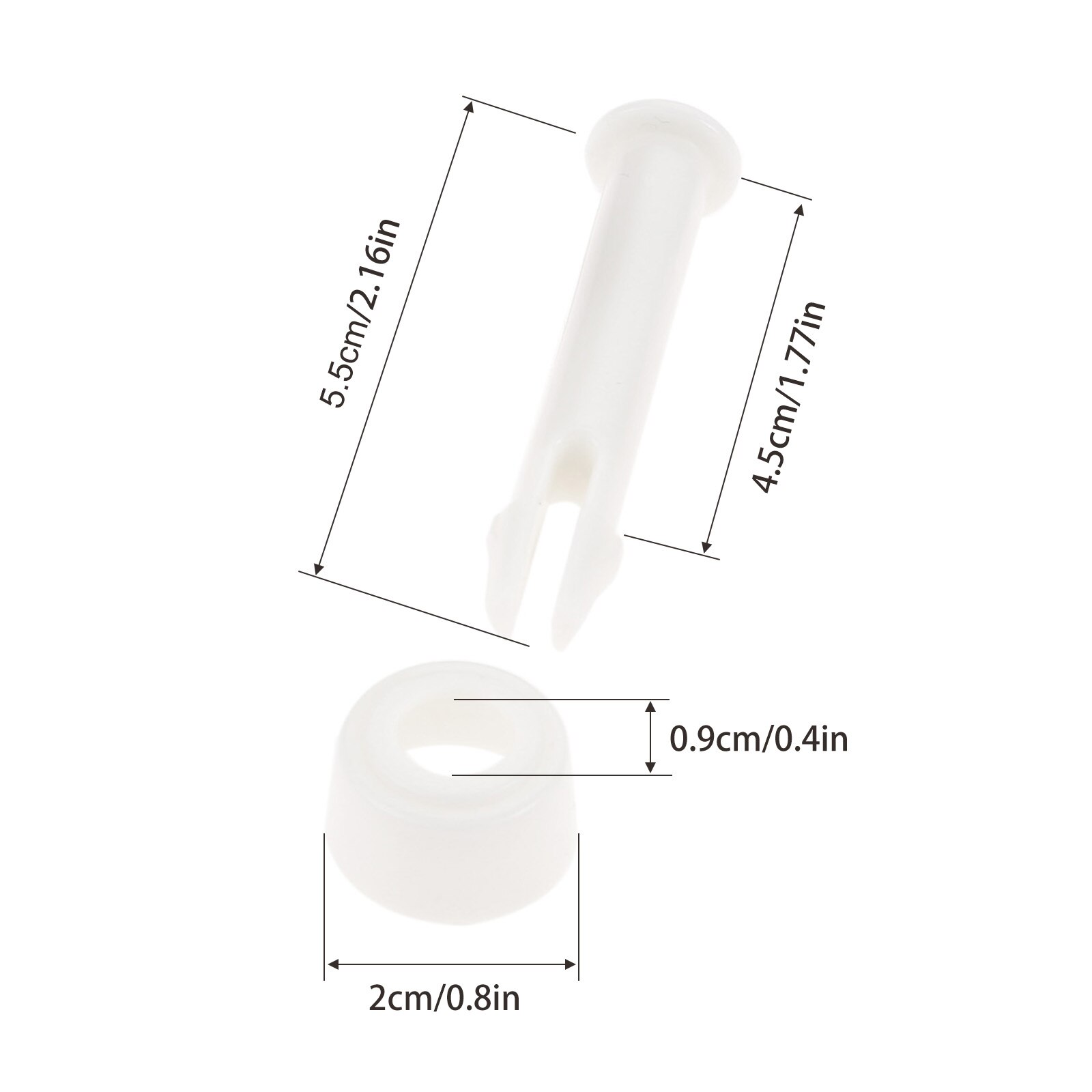 12pcs/set swimming pool accessories Bracket Swimming pool Pin cap set for intex pool metal frame pool 5.5/6cm: 5.5cm