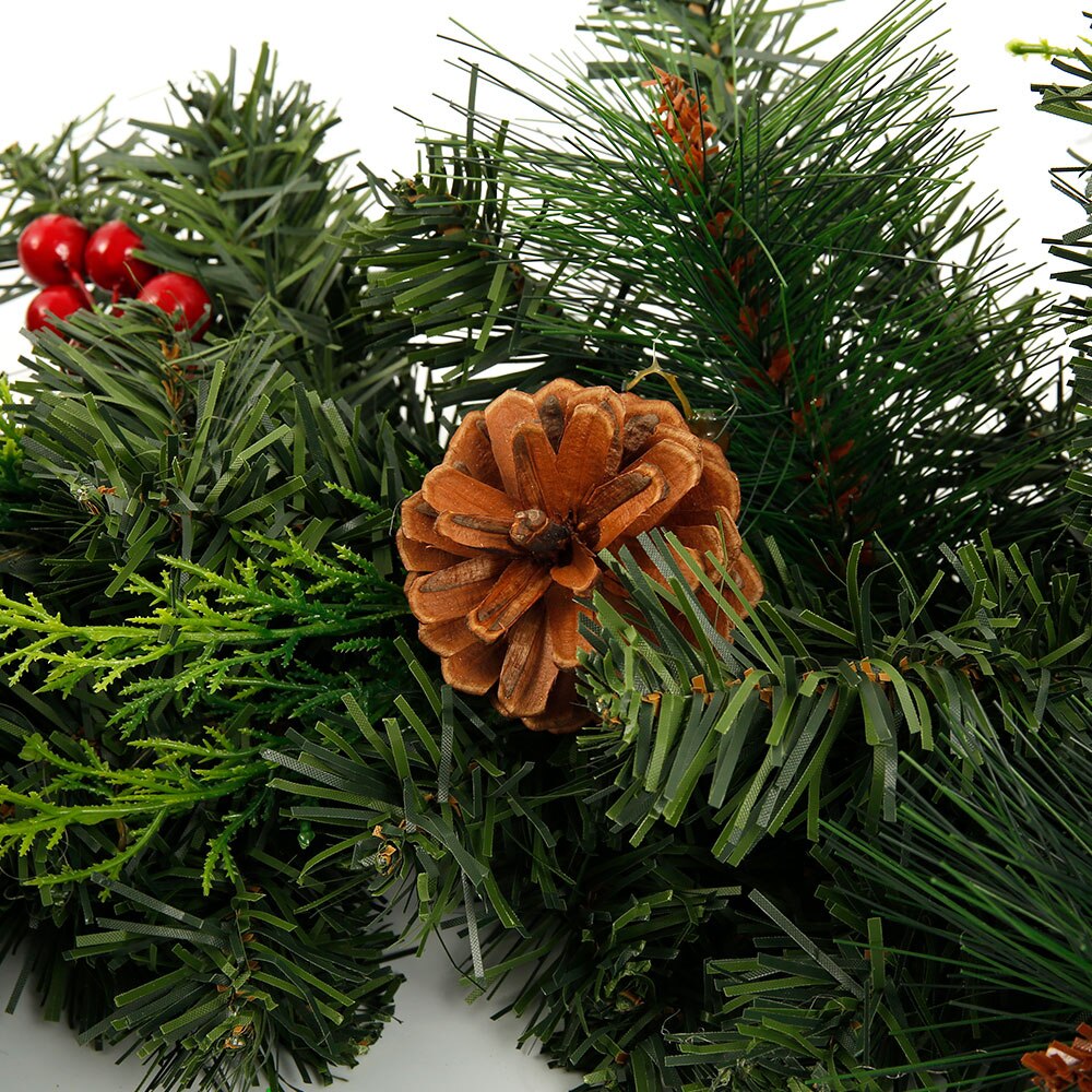 1.8/2,7 M Künstliche Weihnachten Kamin Girlande Kranz Kiefer Ornament Weihnachten Baum DIY Hängen Rattan Girlanden Dekoration