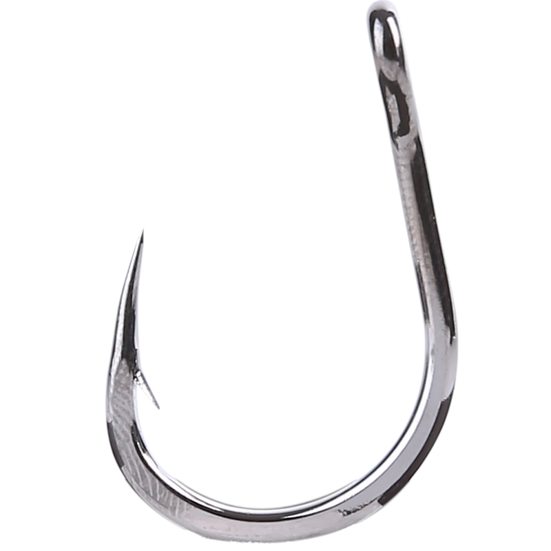 1 paquet 1 #-12/0 # Mustad pêche en haute mer 10827NP # 4X crochets forts appâts vivants crochet barbelé en acier à haute teneur en carbone crochet pour esturgeon/thon