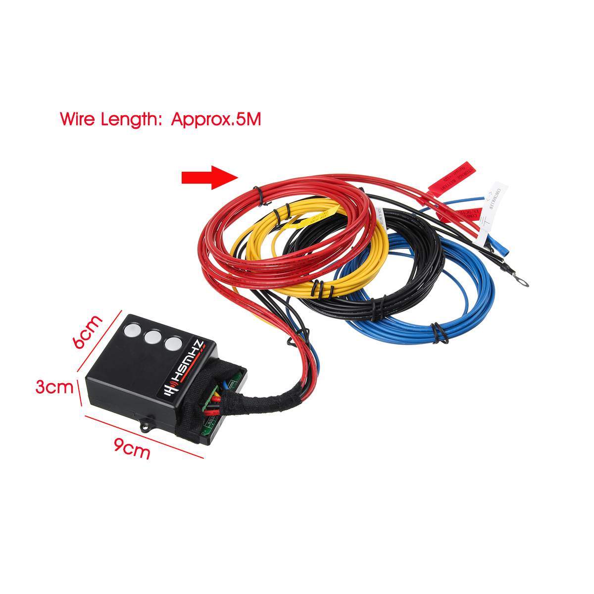 12V Wireless Remote Control Set For Car Truck Air Compressor Horn Trumpet