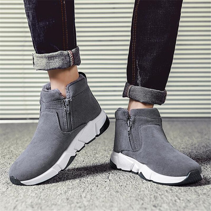 hiver hommes bottes imperméable Super bottes de neige hommes Plus cachemire chaussures chaudes hommes bottines haut-Up hommes chaussures A888