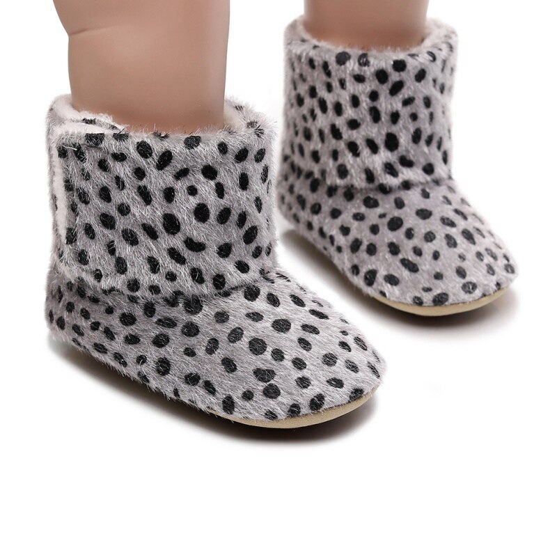Mode 0-18M Baby Winter Warm Bont Snowboots Babyslofjes Anti-Slip Baby Jongens Bootie Schoenen