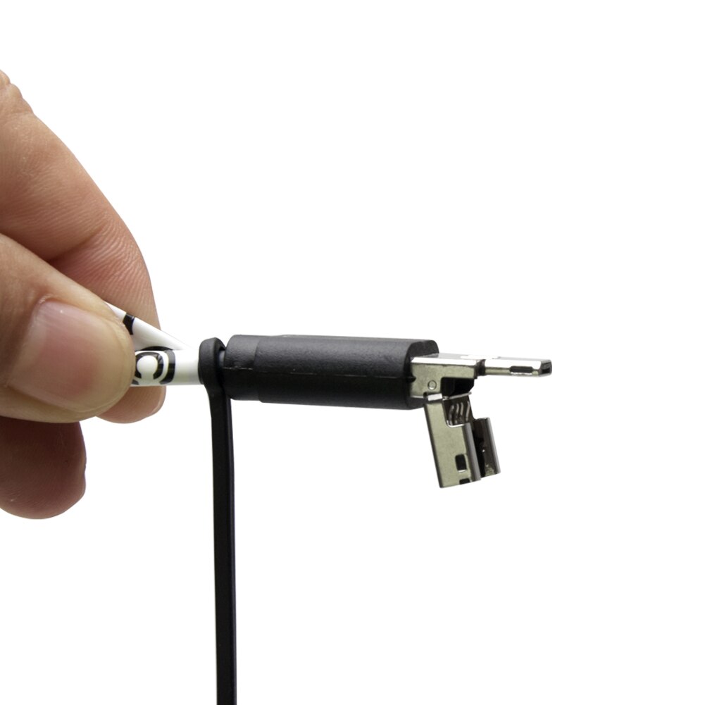 15m, 20mm 3 in 1 interface bil hane -c 720p inspektion borescope led lys endoskop kamera
