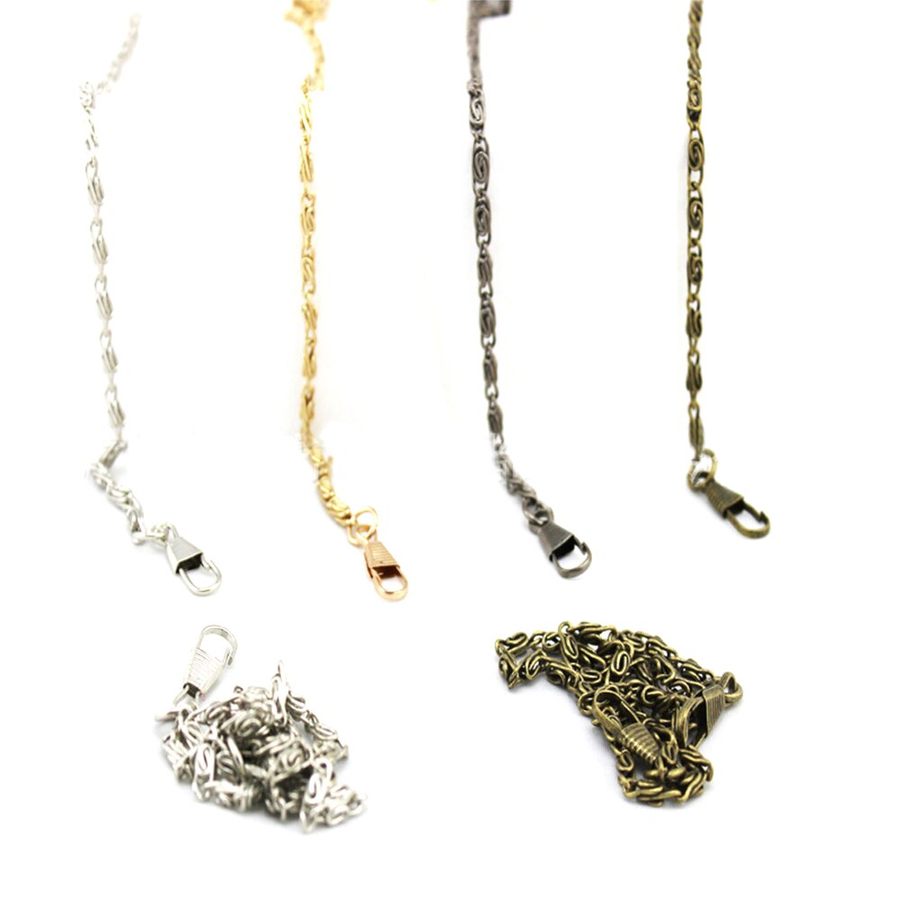 120cm Replacement Bag Strap Metal Chain for Women DIY Wallet Coin Purse Shoulder Crossbody Bags Chains Belt Bags Accessories