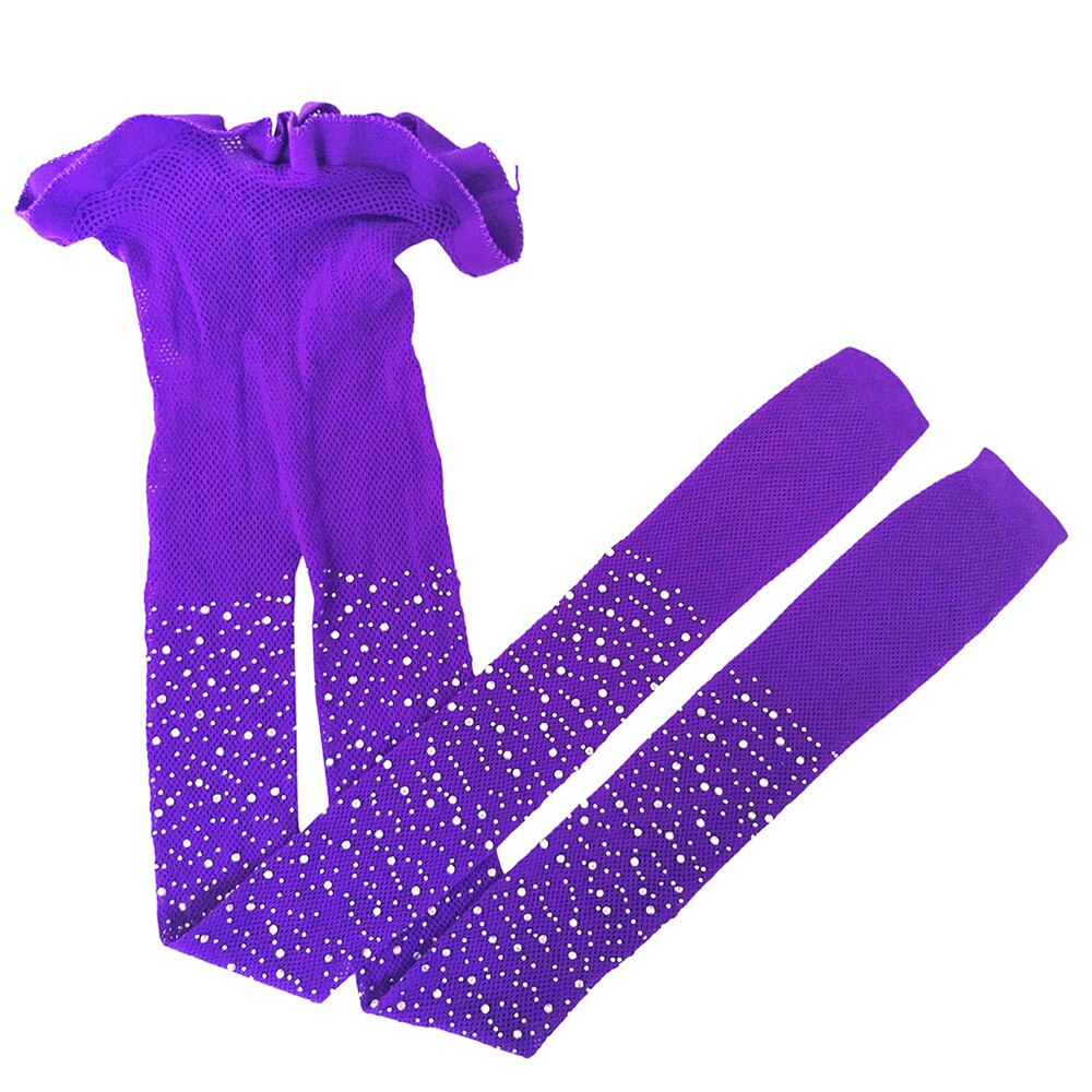 Kids Children Girls Crystal Rhinestone Mesh Fishnet Stocking Pantyhose Flash Tights Lightning Silk Stockings: PP