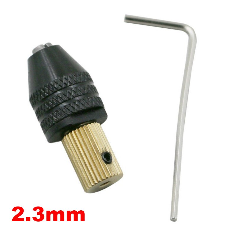 2.35mm/3.175mm minielektronista poranterää avaimeton poranterän istukan kiinnitys 0.5-3.2mm varren akselin sovitintyökalut poraistukka: Malli  b 2.35mm