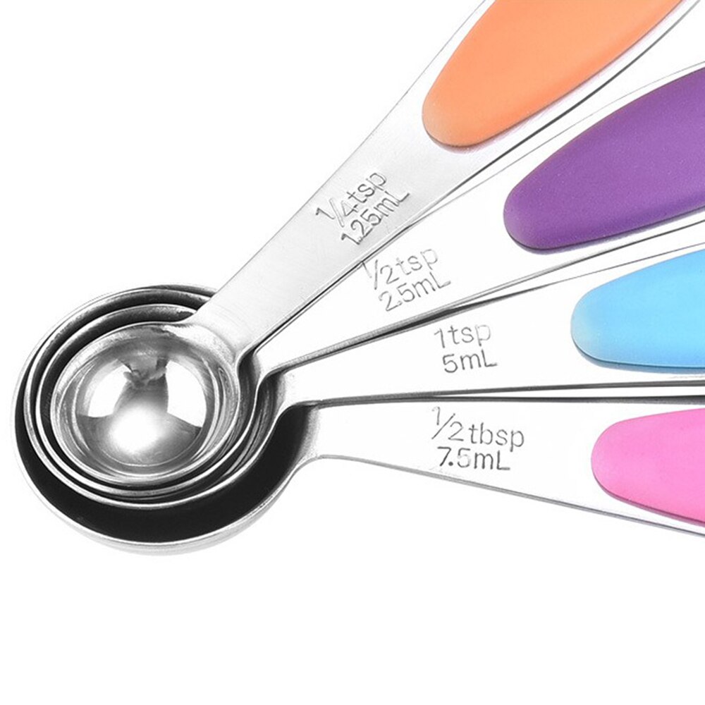 10 stuks maatbekers en lepels theelepel roestvrij staal set koffie thee