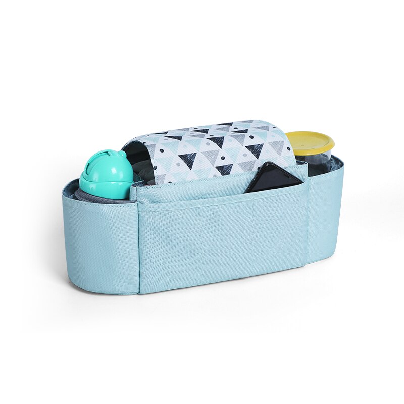 Land Baby Kinderwagen Organizer Tragbare Baby Wagen Hängen Taschen Kinderwagen Tasse Halfter Multi-funktion Kinderwagen Zubehör Tasche MPB100: MPB100-grün