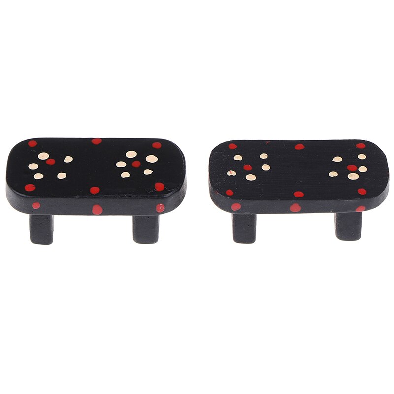 Silla En Miniatura, 2 Piezas Silla En Miniatura 1/6 Casa De Muñecas