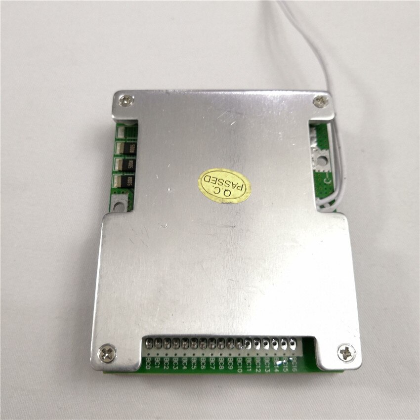 36V lithium ion battery protection circuit 10S 36V/37V 30A BMS ON/OFF switch