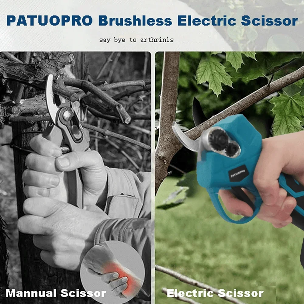 Makita – cisaille électrique sans fil, 30MM, sans balais, pour arbres, bonsaï, Branches, outil électrique pour batterie 18V (sans batterie)