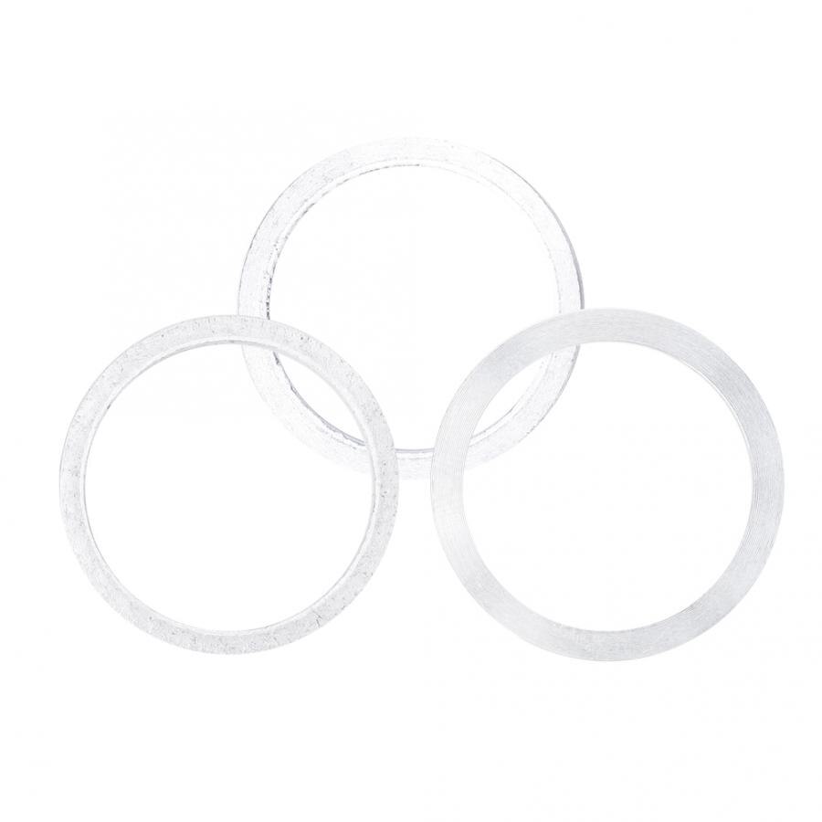 3PCS 1 MM/2 MM/3 MM Bike Bearing Wasmachine Aluminiumlegering Fiets Lager Headset Washer Outdoor fietsen Vervangende Onderdelen