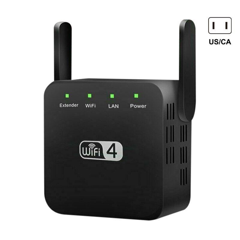 2.4Ghz Dual Band Wifi Extender Zen Booster 300M Internet Bereik Zenbooster Router Signaal Booster GK99: Black us