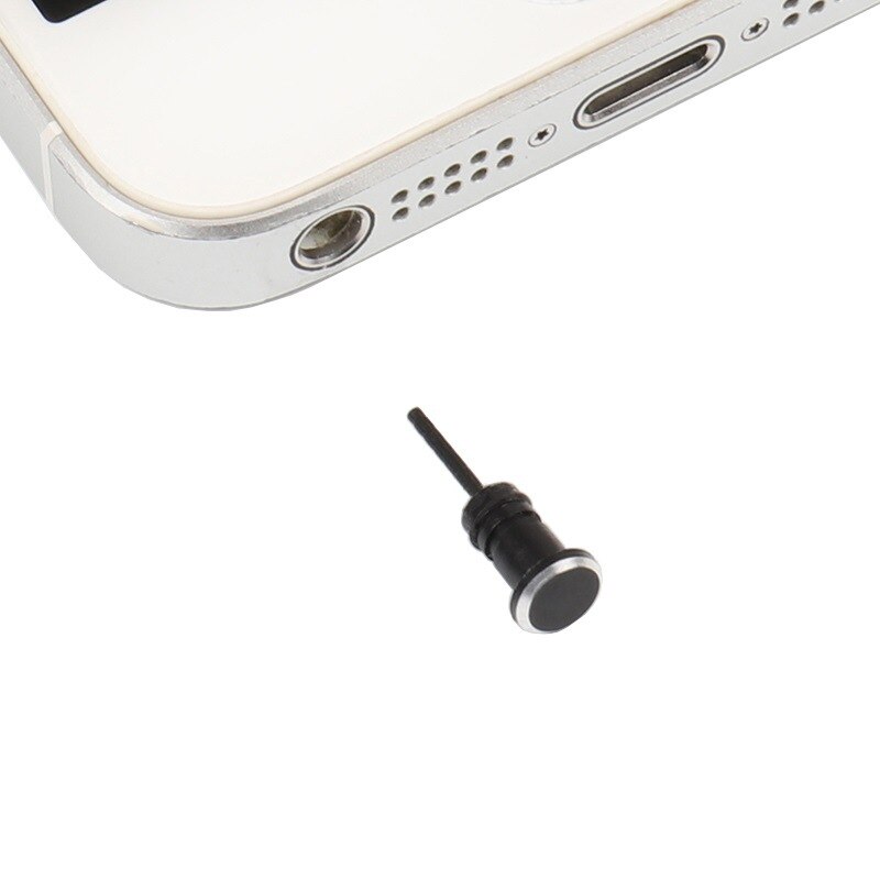 Oortelefoon Stof Plug 3.5Mm Aux Jack Interface Anti Mobiele Telefoon Kaart Halen Kaart Pin Voor Apple Iphone 5 6 plus Pc Laptop