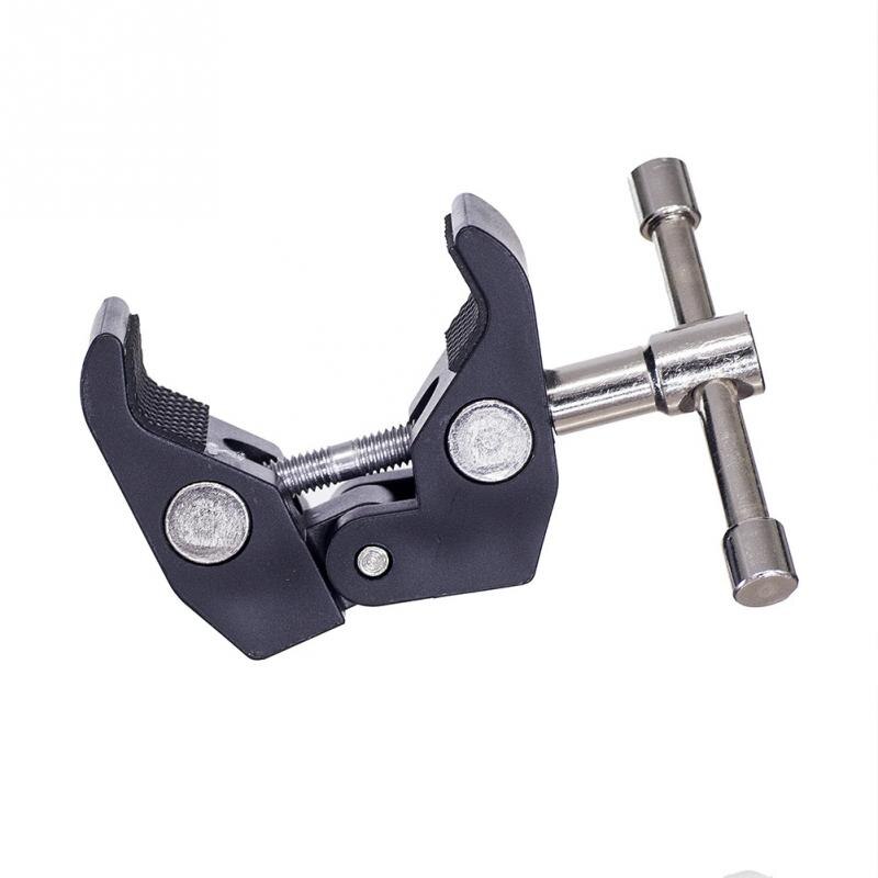 DSLR Rig LCD Monitor Studio Light Metal Crab Pliers Clip Super Clamp Camera Studio Accessories