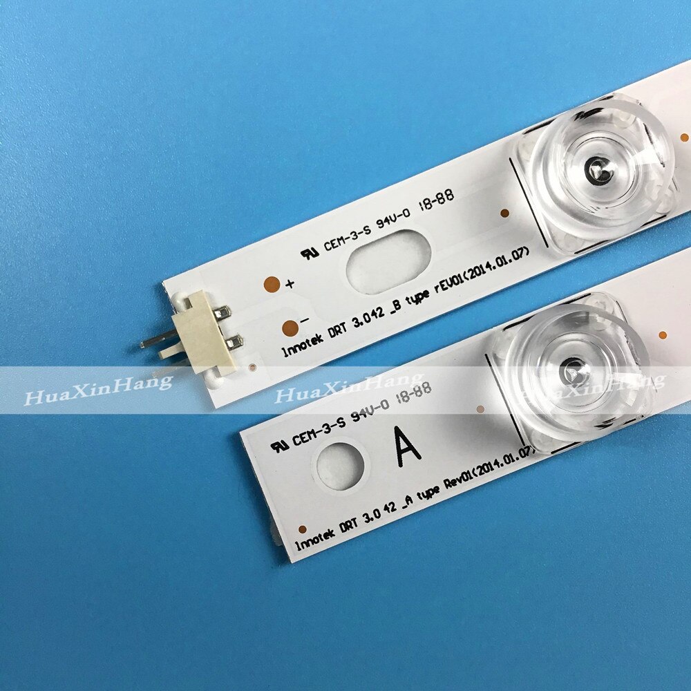 LED Rétro-Éclairage 8 Lampe Pour LG 42 pouces TV DRT 3.0 42 "drt 2.0 42" 6916L 1709B 1710B 1957E 1956E 6916L-1956A 6916L-1957A 42LB561v
