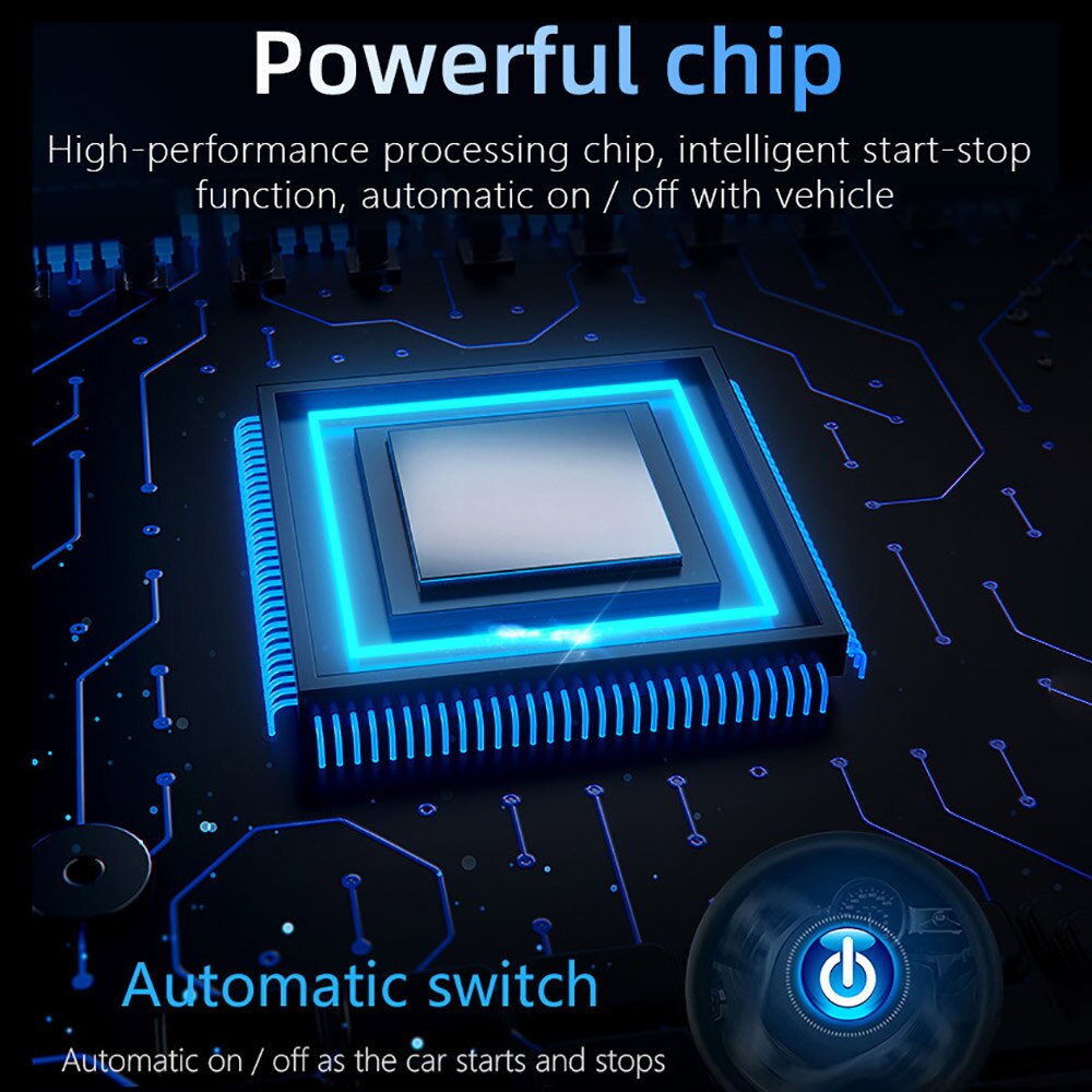 HUD Screen Multifunction OBD LCD High Clear Durabl... – Grandado