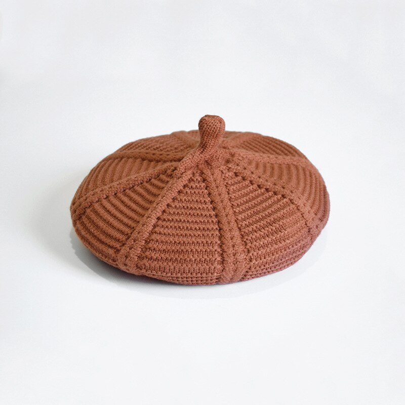 Bonnet rond tricoté pour femme, bonnet élastique décontracté, chaud, unisexe, pour l'automne et l'hiver: Kaki