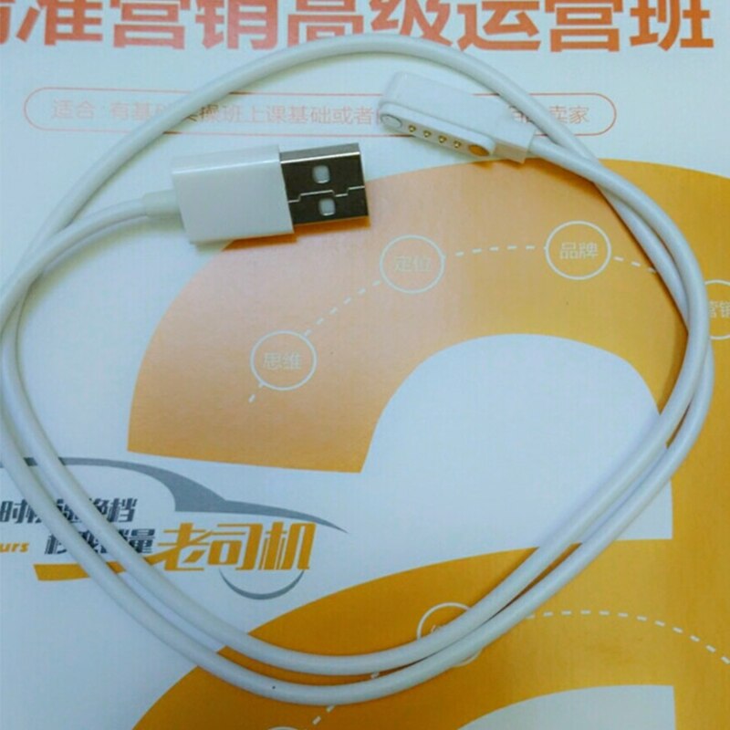 Universal- Clever Uhr Ladegerät Smartwatch USB Energie Ladegerät Kabel 4 Stift Magnetische