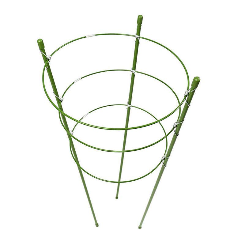 Klatreplanter støtte, hage espalier blomster tomatbur stativ sett  of 3 pakke