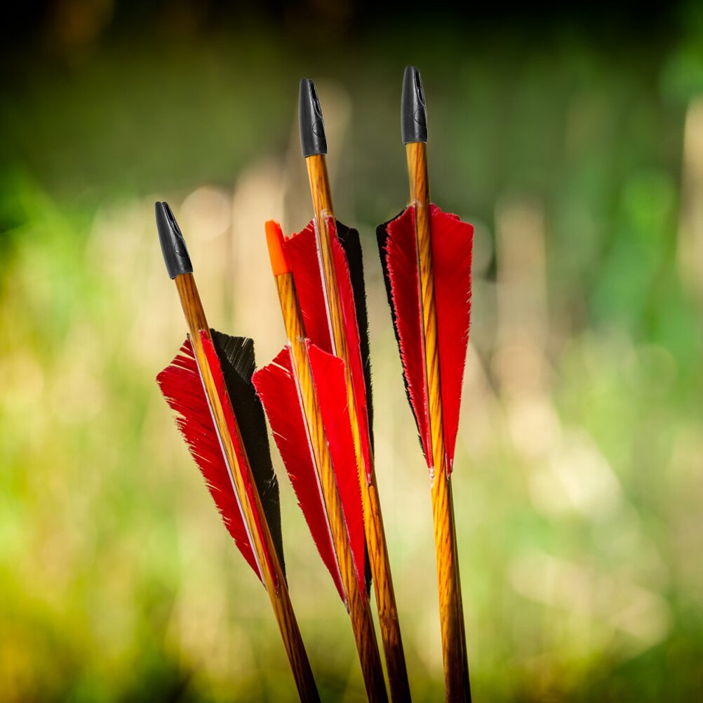 50pcs Arrow Tail Protectors Durable Arrow Tail Covers Arrow Nock for Outdoor Archery Protection