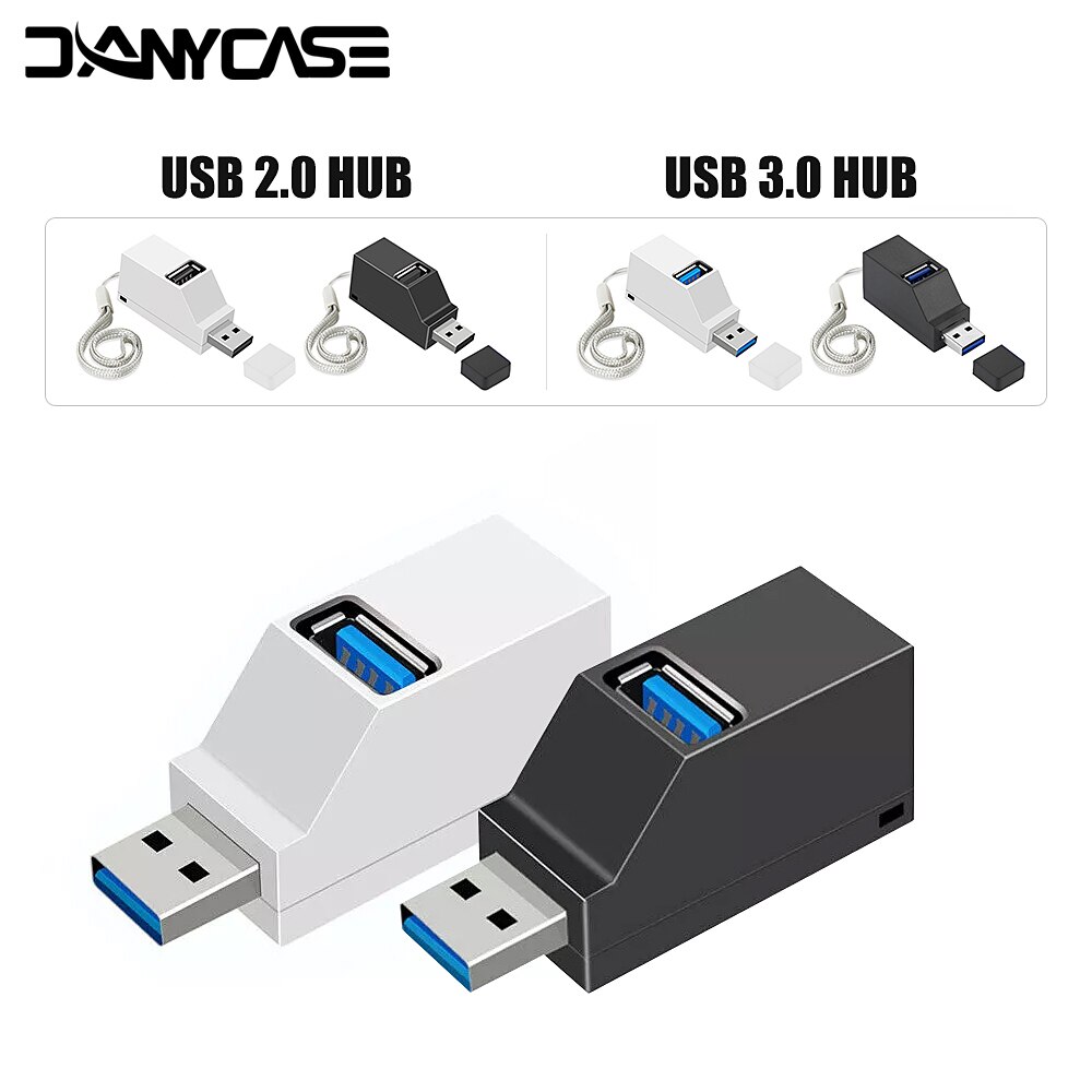 Draadloze 3 In 1 Usb 3.0 Hub Voor Laptop Adapter Pc Computer Usb 2.0 Charge Hub 3 Poorten Notebook Splitter dell Lenovo Accessoires