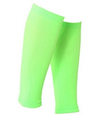 1Pair Calf Compression Sleeves Running Leg Compression Sleeve 20-30mmHg Compression Socks for Shin Splint For Men Women: Orange