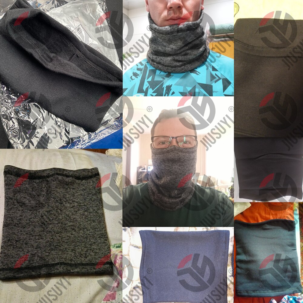 Bandeau magique en polaire pour homme, cache-cou, demi-masque, écharpe, capuche, Snowboard, vélo, Bandana, couvre-chef, hiver