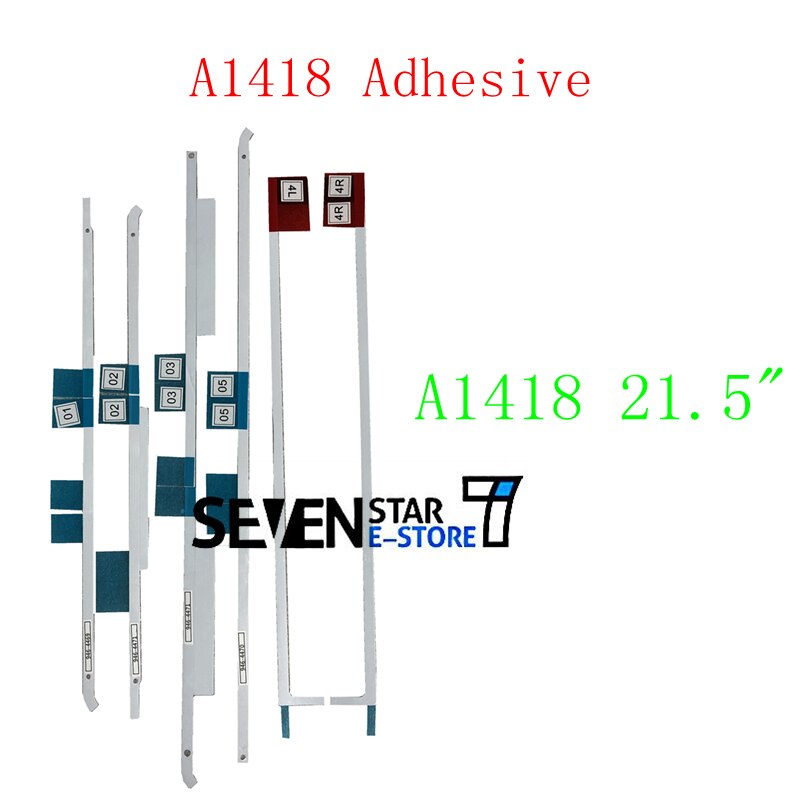 GOU Display Adhesive Strip Sticker Tape/Tools Repair Kit for iMac A1419 A1418 21.5" 27" -2017years LCD Screen Adhesive Strip: 1PCS / 21 Adhesive Only