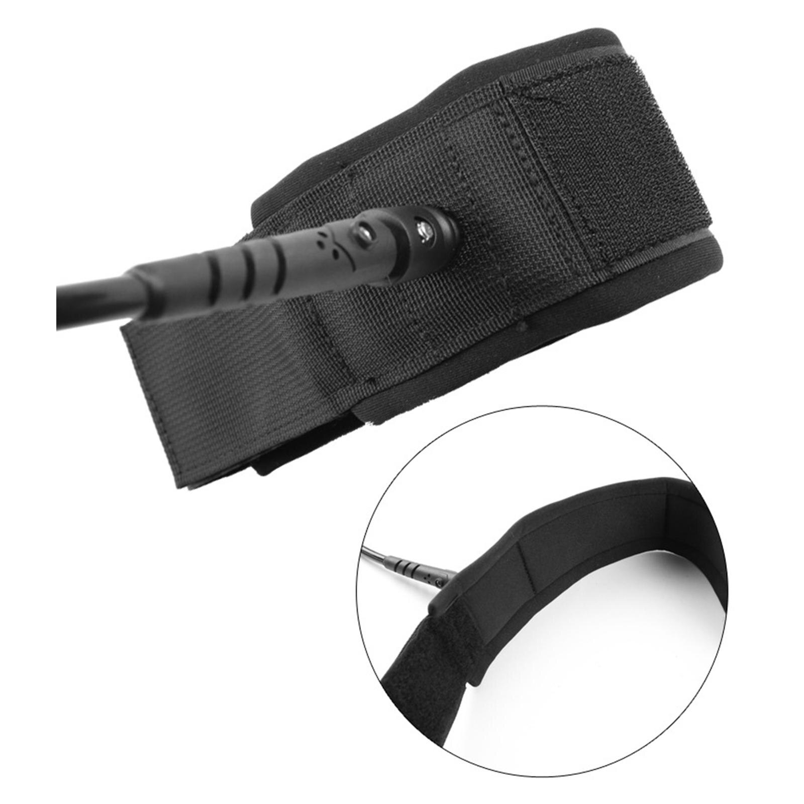 Surfboard Leashes Boarding Secure Cord Surfing Ankle Leash for Stand up Paddle Board Shortboard Boogie Boards Accessories Gear