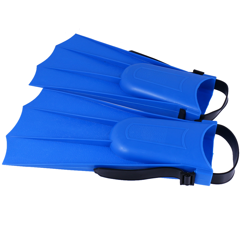 4 Colors Rubber Swimming Fins Adults Kid Adjustable Flippers Fins Swimming Diving Learning Tools S/M/L/XL for Swimming Equipment