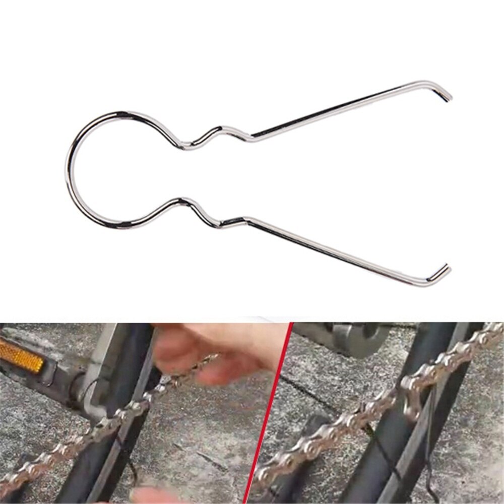 Bicycle Repair Tools Stainless Steel Chain Disassembly Tool Pliers MTB Road Bike Chain Hooks Connecting Aid Tools Accessories