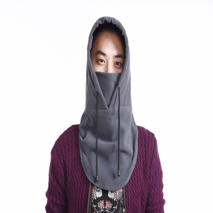 Sally-mascarilla facial completa para hombre y mujer, gorro de forro polar, pasamontañas de cuello, capucha más cálida, deportes de invierno, esquí, máscara táctica