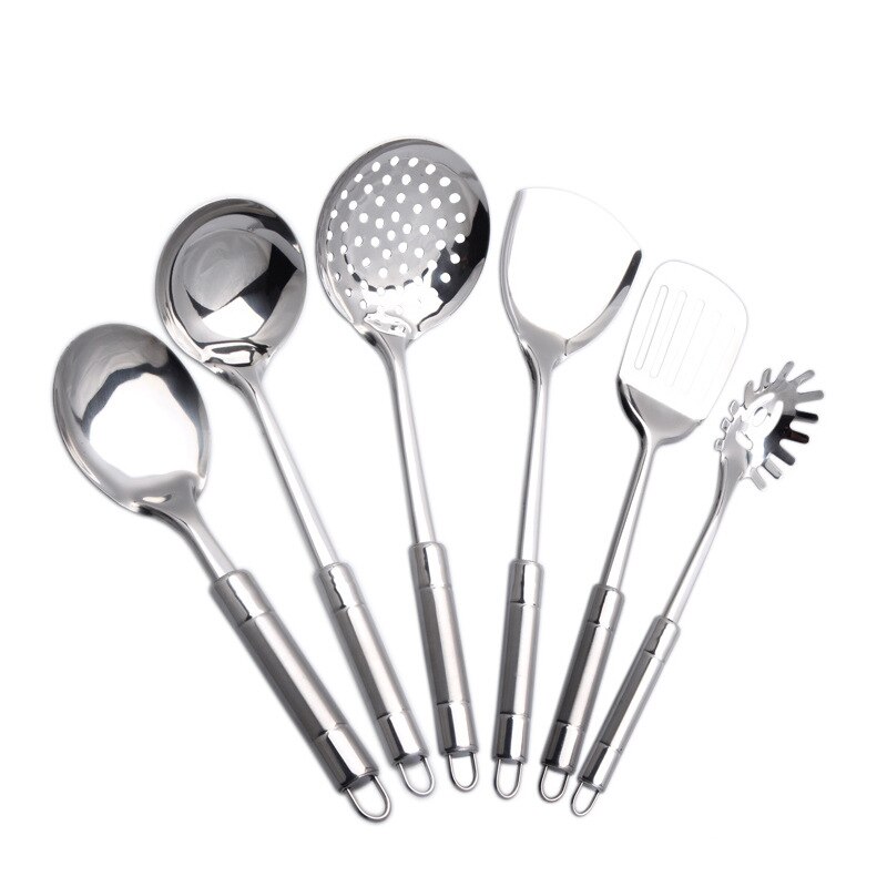 Kitchen Simple Modern Stainless Steel Cooking Pots Set Metal Modern Cookware Set Conjuntos De Panelas Home Decoration Ec50tz