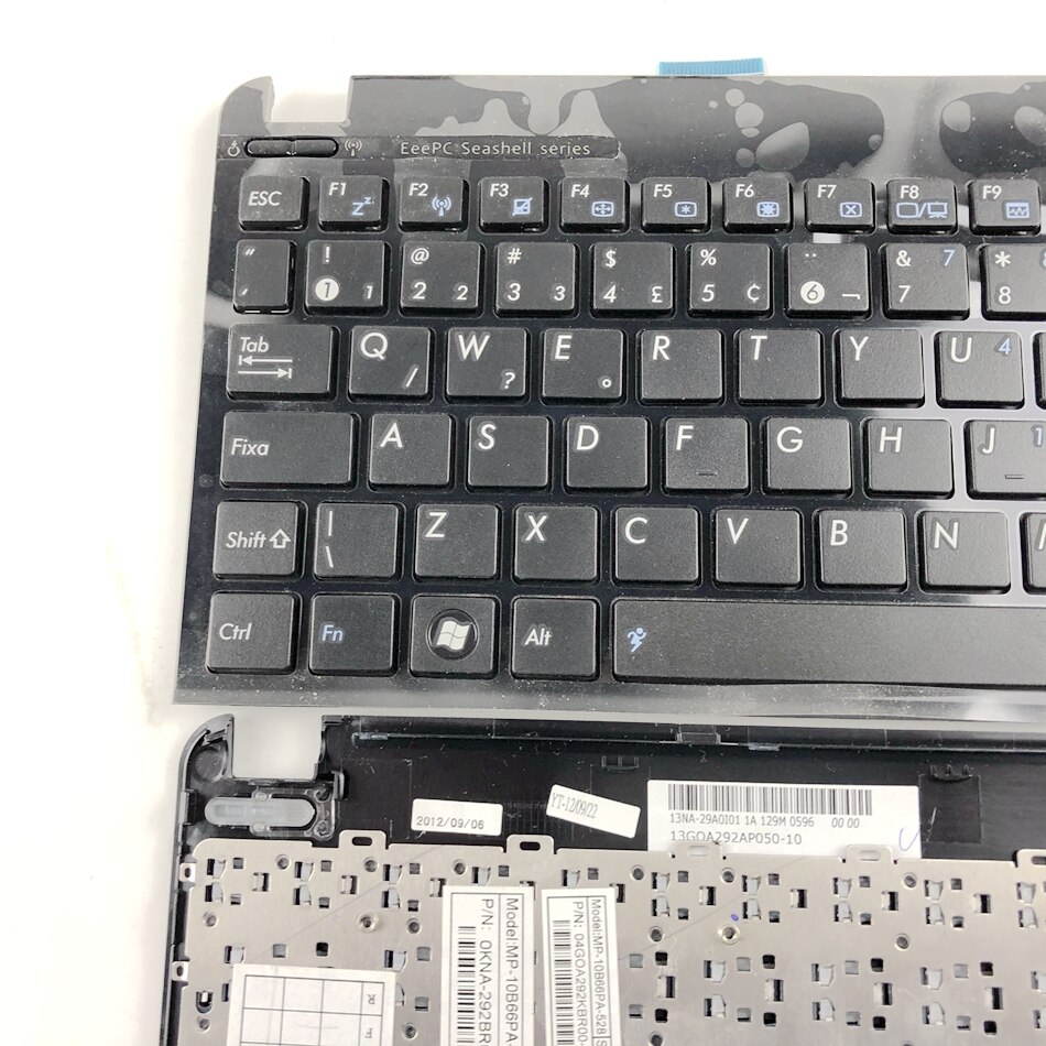 Brazilië Laptop Toetsenbord Voor Asus Eee Pc 1015 1015B 1015BX 1015PW 1015CX 1015PD 1011 1015PX Met Frame Br Layout