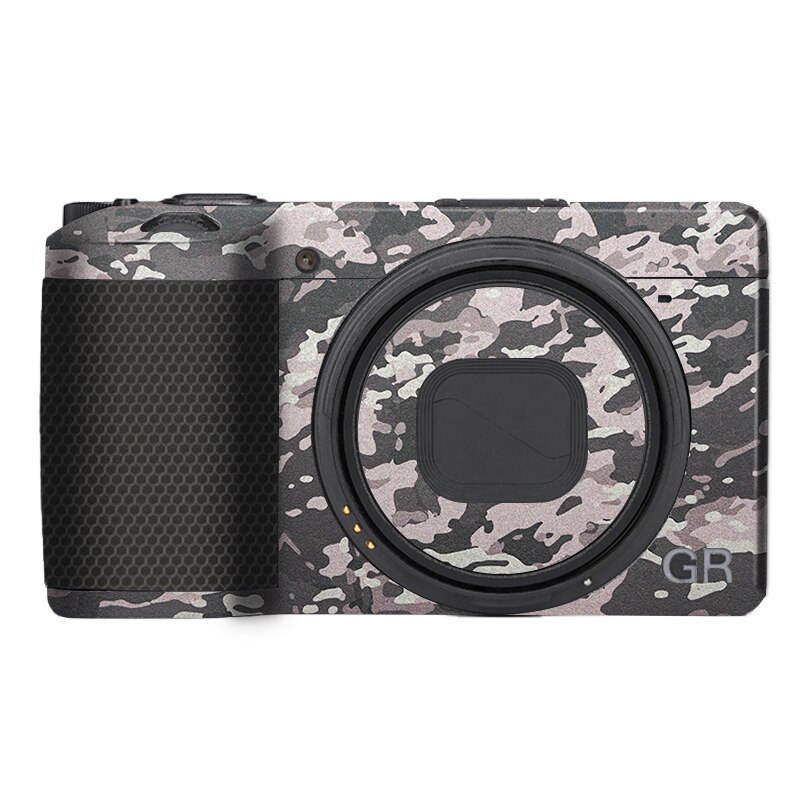 Autocollant en vinyle pour appareil photo GR3, couverture pour RICOH GRIII / Richo GR IIIX, Premium: Field Camouflage