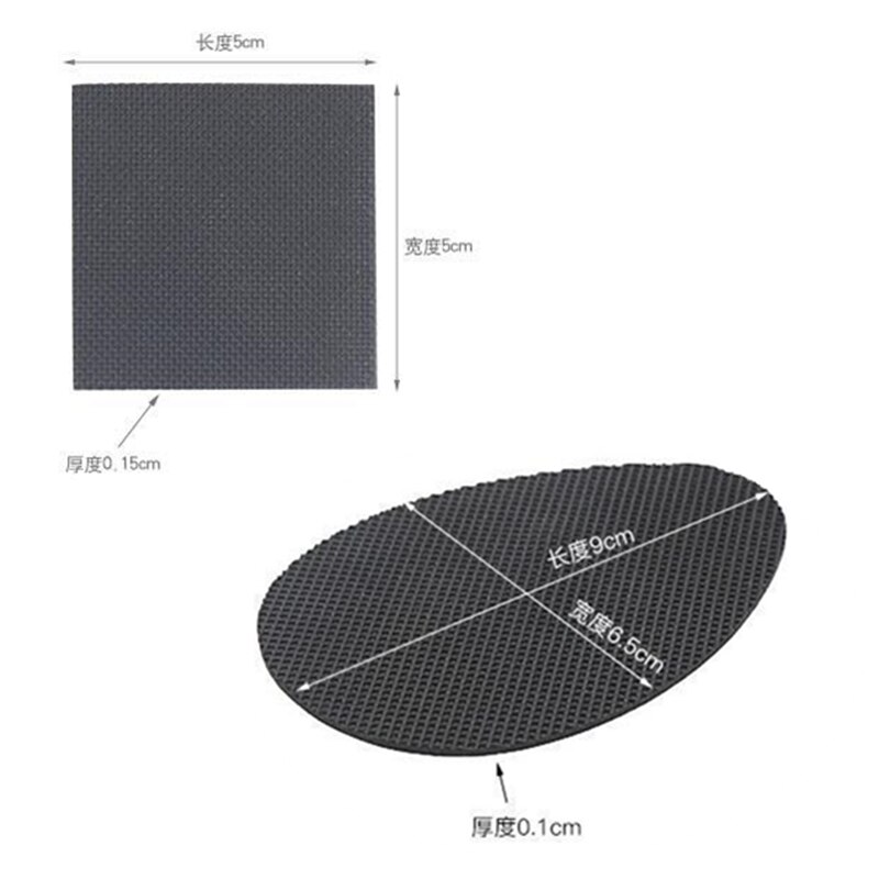 1 Paar Anti-Slip Hoge Hakken Sole Grip Protector Antislip Kussen Pads Schoenen Beschermende Stickers Schoen accessoires 2 Size