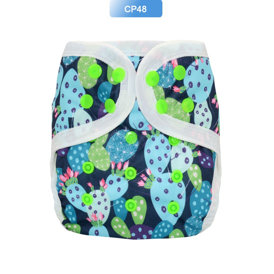 EezKoala Heavy Wetter AI2 Cloth Diaper Snap Insert Hemp Cotton Eco-Friendly Baby Nappy Waterproof Washable Night Nappies: CP48 AI2 Diaper