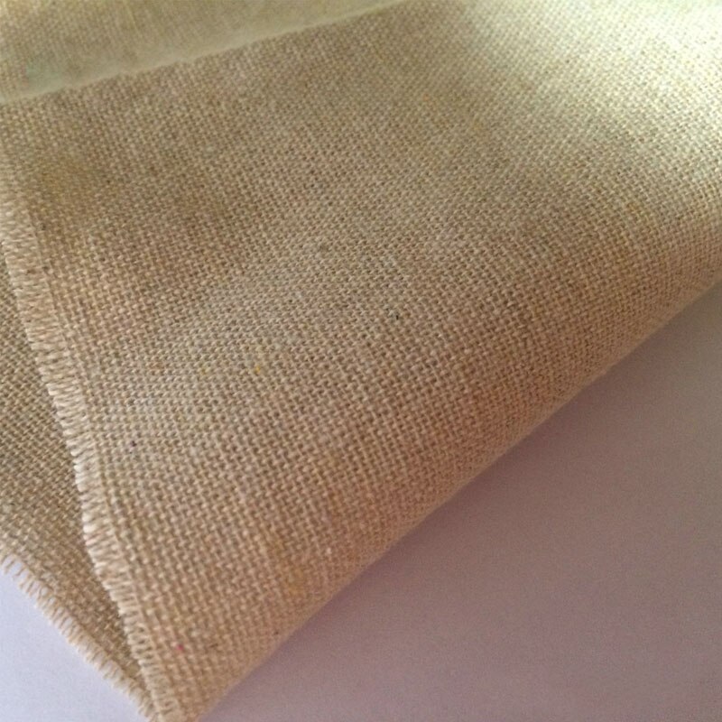 Pintura mosaico de lino y algodón de cáñamo, tela de arpillera, textil para coser, colcha, bricolaje, adornos para manualidades