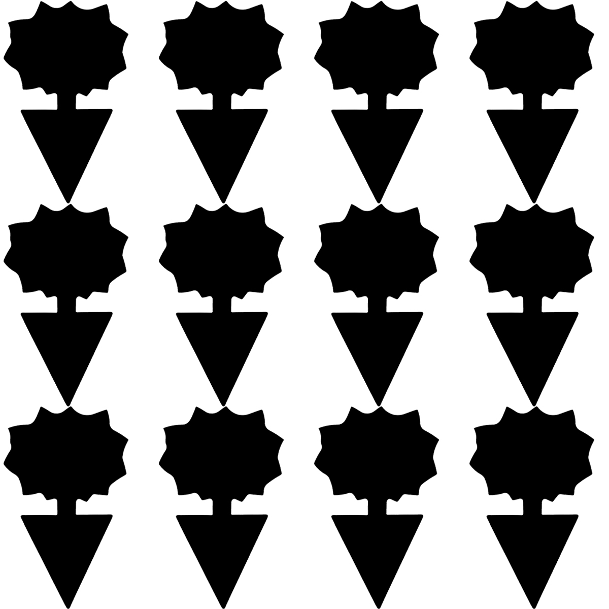 Papier collant imperméable pour plantes en pot, piège à mouches, panneau collant pour mouches de fruits, naturel, sûr, champignon, mounat: vert clair