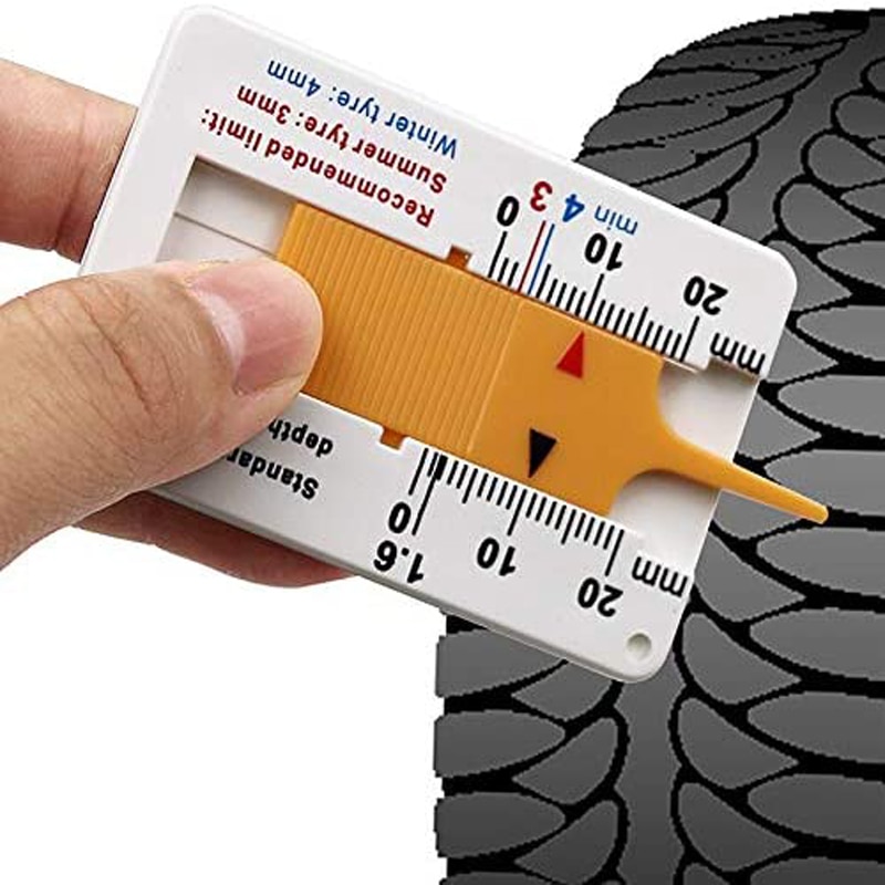 Para llanta de coche automática, medidor de profundidad de la banda de rodadura, calibrador Digital para motocicleta, caravana, remolque, neumático, herramienta de medición, herramienta de reparación