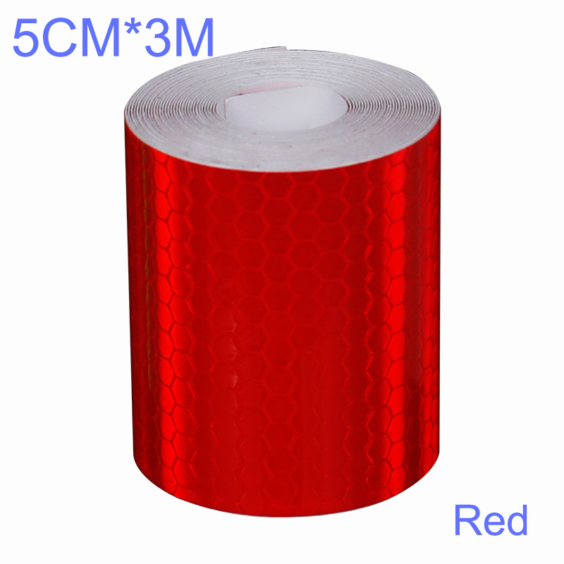 Cinta reflectante para coche de 3M/1M, pegatina de advertencia de seguridad para coche, cinta protectora reflectora, película de tira para camiones, pegatinas para motocicletas y automóviles: Verde