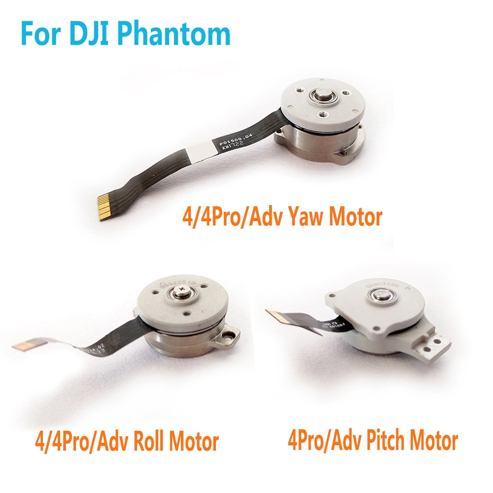 Voor Dji Phantom 4/4pro/Adv Originele Gimbal Motor Drone Reparatie Onderdelen Gimbal Camera Roll/Pitch/ yaw Motor Drone Mount Accessoires