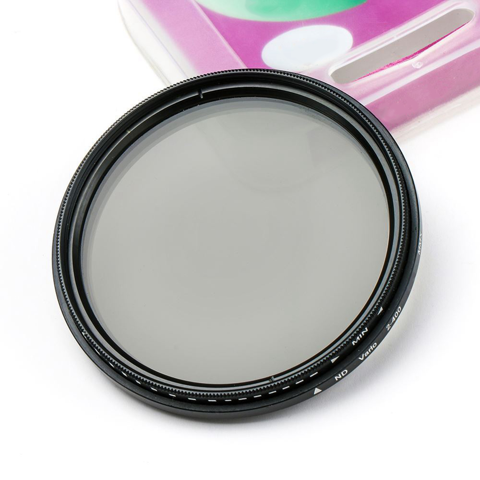 ND2-400 Neutral Density Fader Variable Adjustable ND Filter Optical Glass Lens Filter 37-82mm for Nikon Canon Astronomical Acces