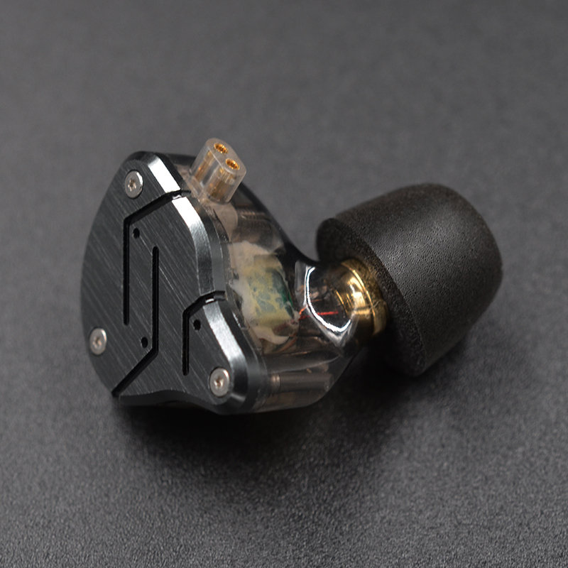 Originele kz-oordopjes met traagschuim (3 paar,  (6 stuks), geluidsisolerende comfortabele oorkussens, in-ear oordopjes voor de kz zsx  zs10 pro-hoofdtelefoon.